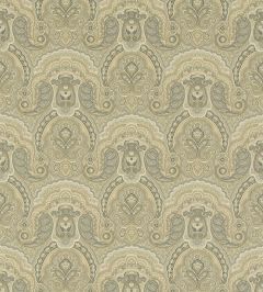 Crayford Paisley Wallpaper by Ralph Lauren Stone