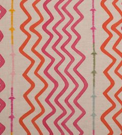 Rick Rack Fabric by Christopher Farr Cloth Hot Pink