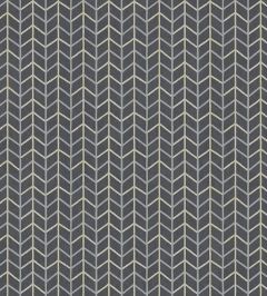 Small Way Grass Cloth Wallpaper by Christopher Farr Cloth Coal