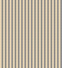 Somerton Stripe Wallpaper by Mulberry Home Indigo
