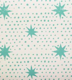 Spot & Star Wallpaper by Molly Mahon Pea Green