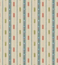 Tradewind Wallpaper by GP & J Baker Teal/Spice