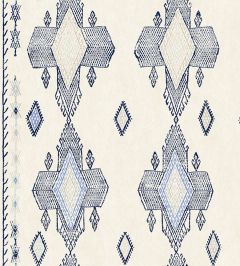 Travelling Light Wallpaper by Christopher Farr Cloth Cobalt