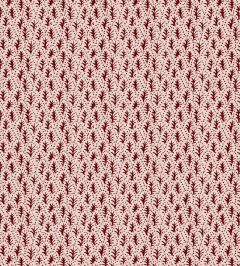 Trees Fabric by Parker & Jules Rose Crimson