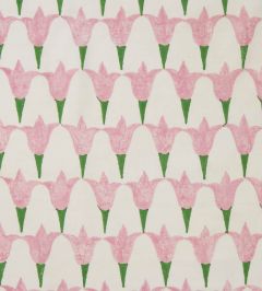 Tulip Fabric by Molly Mahon Rose/Grass