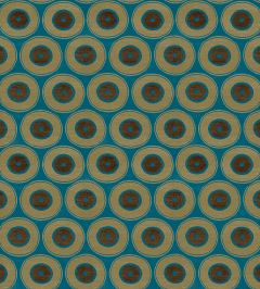 V&A Izmir Fabric by Arley House Azure