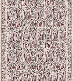Jayshree Fabric by Zoffany Red/Blue
