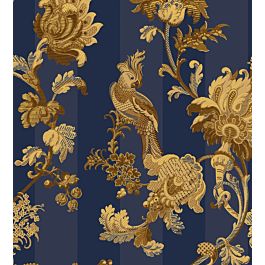Zerzura Wallpaper in Royal Blue/Gold by Cole & Son | Jane