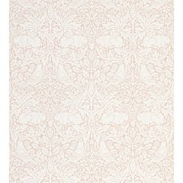 Pure Brer Rabbit Wallpaper in Faded Sea Pink by Morris & Co | Jane Clayton