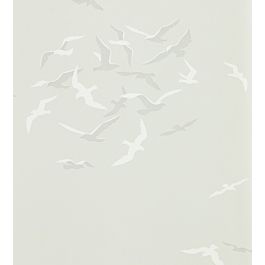 Larina Wallpaper in Gull by Sanderson | Jane Clayton