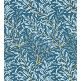 Willow Boughs Wallpaper in Denim by Clarke & Clarke | Jane Clayton