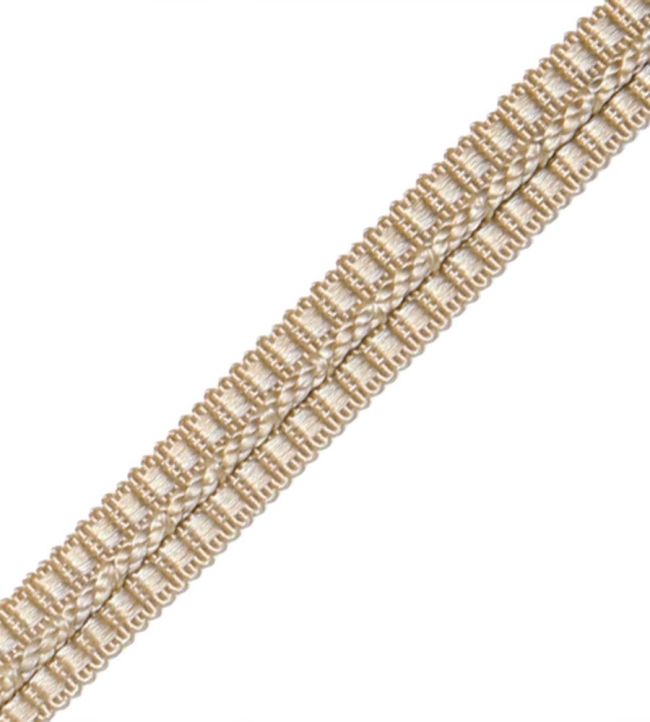 1/2" Le Jardin Silk Gimp Trimming by Samuel & Sons Beige