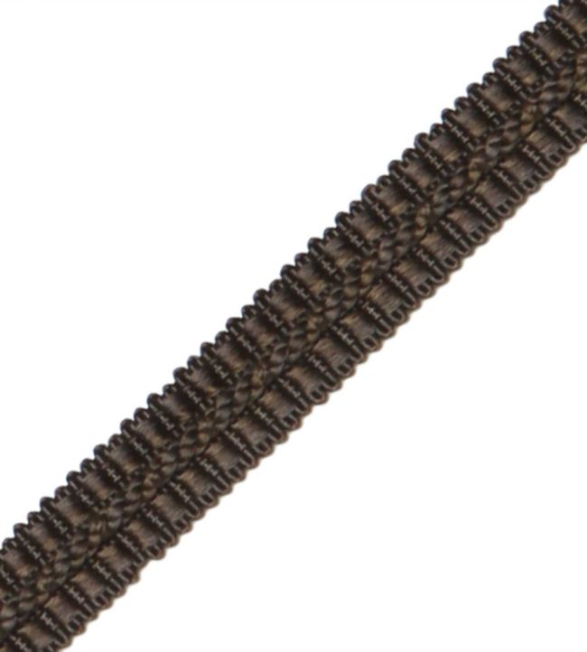1/2" Le Jardin Silk Gimp Trimming by Samuel & Sons Chocolate