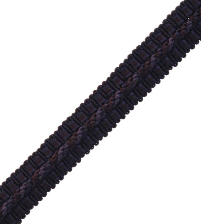 1/2" Le Jardin Silk Gimp Trimming by Samuel & Sons Midnight