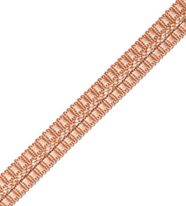 1/2" Le Jardin Silk Gimp Trimming by Samuel & Sons Peach