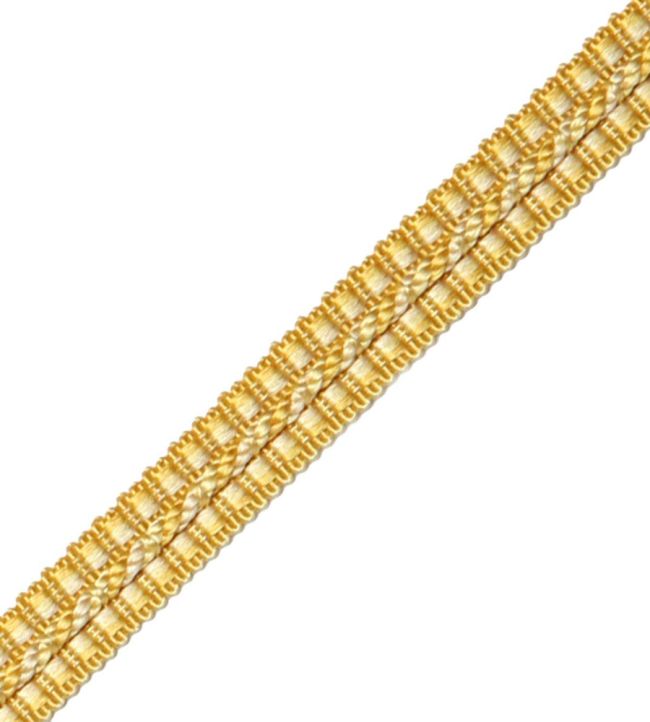 1/2" Le Jardin Silk Gimp Trimming by Samuel & Sons Sunflower
