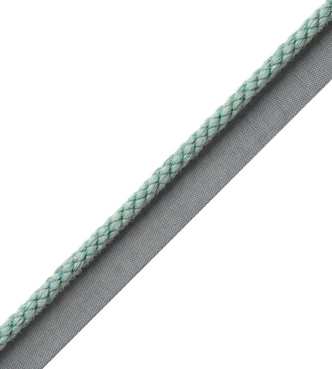 6mm Cambridge Cord With Tape Trimming by Samuel & Sons Aquarius