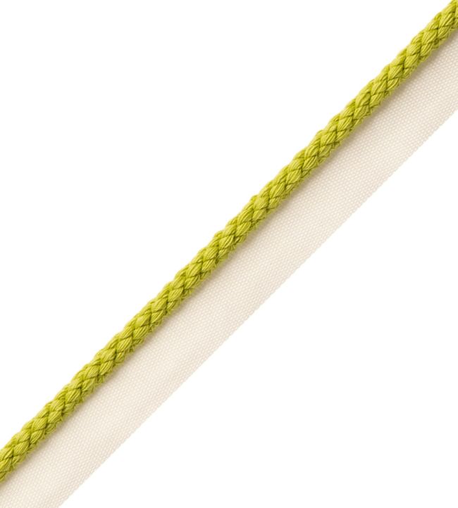 6mm Cambridge Cord With Tape Trimming by Samuel & Sons Chartreuse