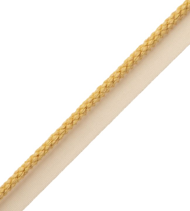 6mm Cambridge Cord With Tape Trimming by Samuel & Sons Corn