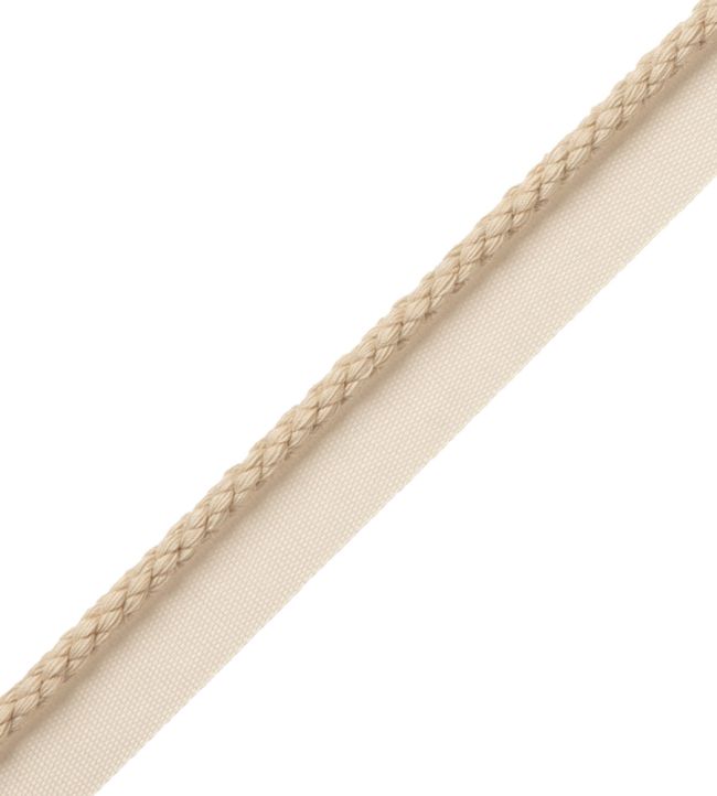 6mm Cambridge Cord With Tape Trimming by Samuel & Sons Natural