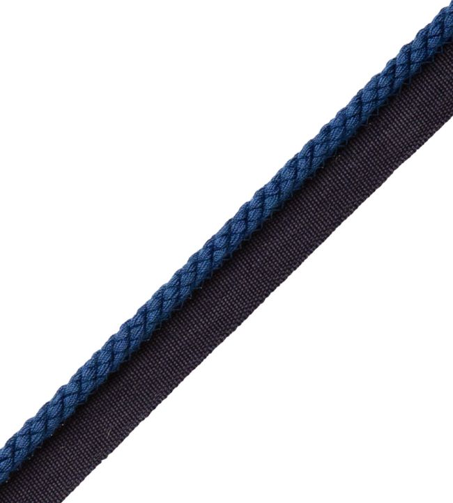 6mm Cambridge Cord With Tape Trimming by Samuel & Sons Royal Blue