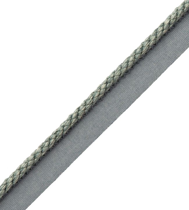 6mm Cambridge Cord With Tape Trimming by Samuel & Sons Sea Blue
