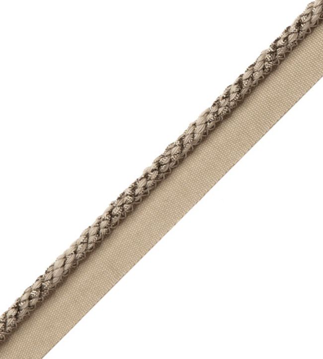 6mm Cambridge Metallic Cord With Tape Trimming by Samuel & Sons Marcasite