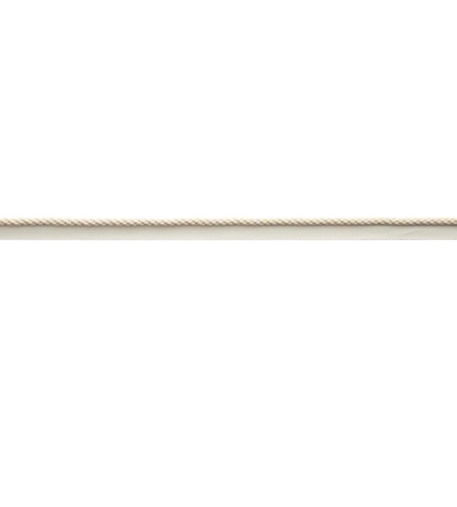 1/4" Sophie Cord with Tape Trimming by Samuel & Sons Cream