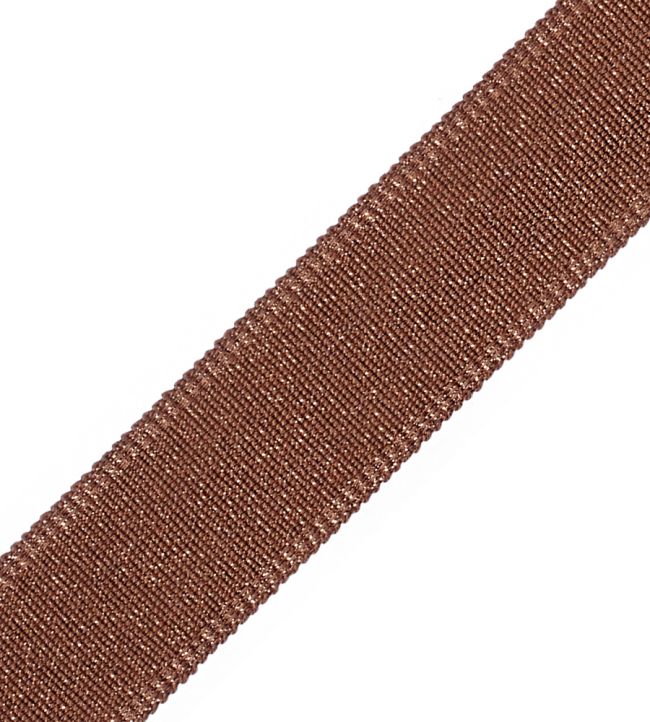 38mm Cambridge Metallic Braid Trimming by Samuel & Sons Aged Bronze