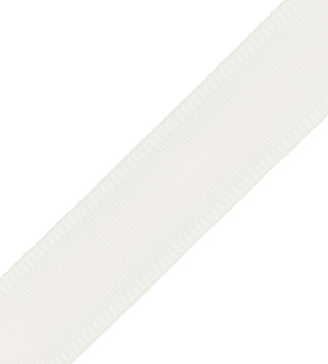 38mm Cambridge Strie Braid Trimming by Samuel & Sons Chalk White