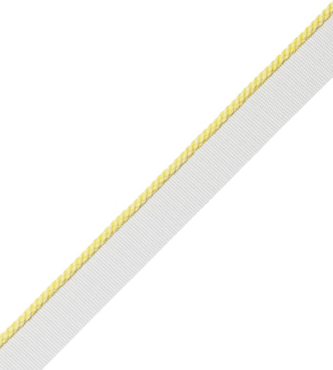 2.5mm Cambridge Cord With Tape Trimming by Samuel & Sons Lemon