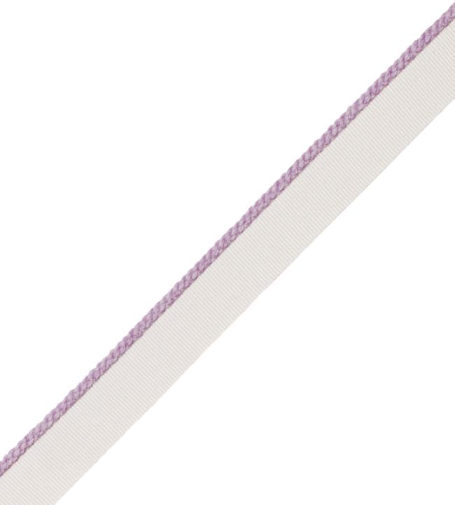 2.5mm Cambridge Cord With Tape Trimming by Samuel & Sons Lilac