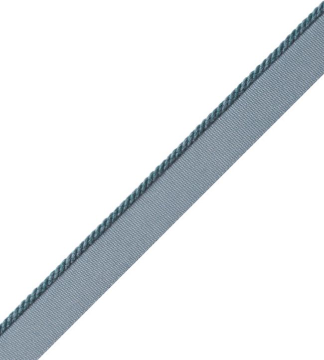 2.5mm Cambridge Cord With Tape Trimming by Samuel & Sons Peacock