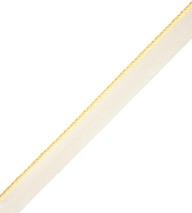 2.5mm Cambridge Cord With Tape Trimming by Samuel & Sons Pineapple