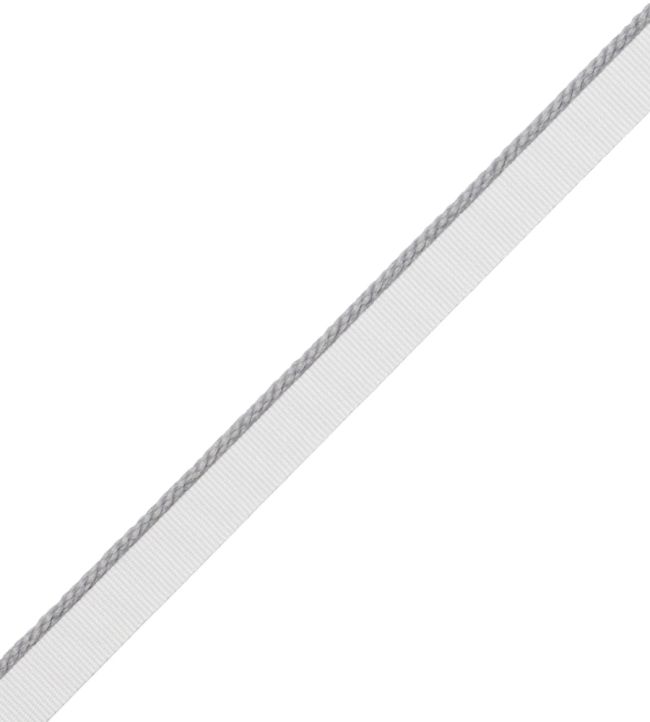 2.5mm Cambridge Cord With Tape Trimming by Samuel & Sons Sterling