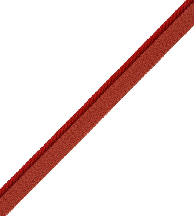 1/8" Saisons Cord With Tape Trimming by Samuel & Sons Geranium
