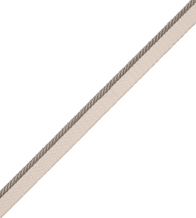 1/8" Saisons Cord With Tape Trimming by Samuel & Sons Stone