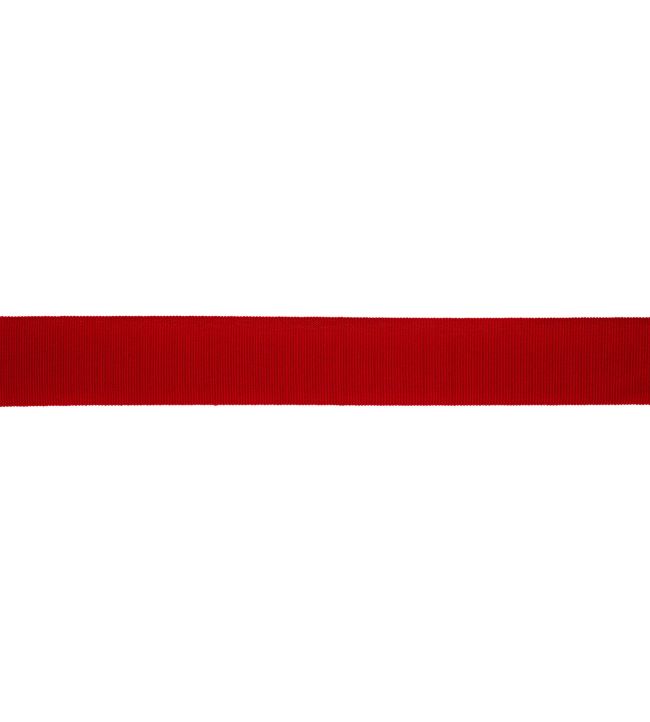 1 French Grosgrain Ribbon Trimming by Samuel & sons Crimson