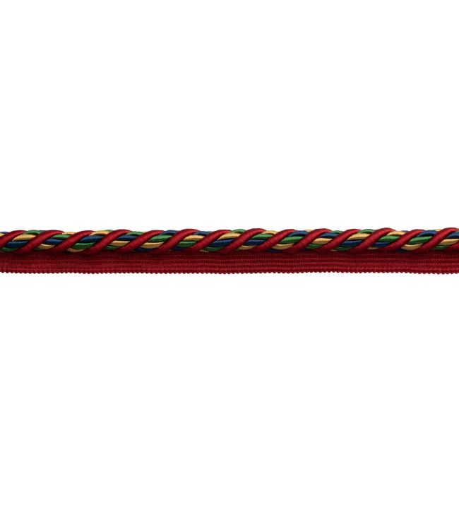 13mm Trianon Cord with Tape Trimming by Samuel & Sons Jewel