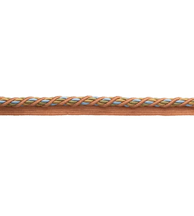 13mm Trianon Cord with Tape Trimming by Samuel & Sons Marzipan