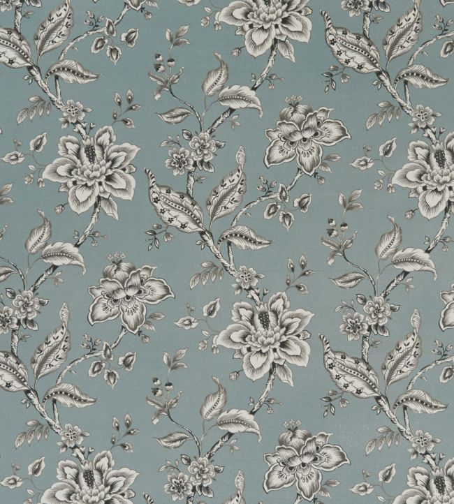 Palampore Fabric by Clarke & Clarke Mineral