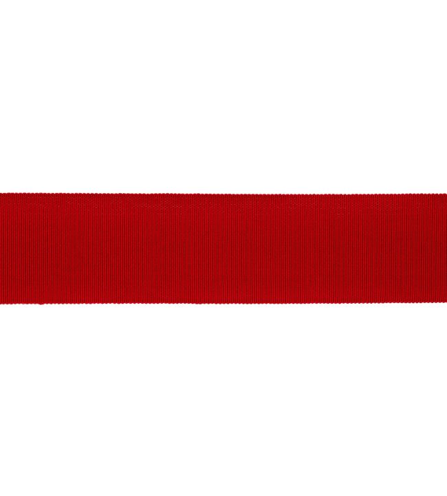 2 French Grosgrain Ribbon Trimming by Samuel & sons Crimson