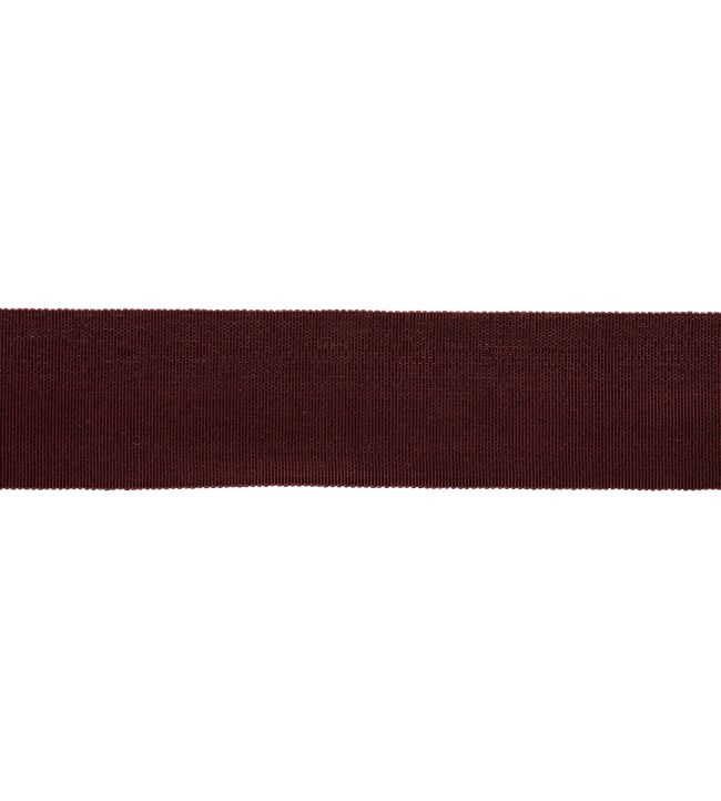 2 French Grosgrain Ribbon Trimming by Samuel & sons Eggplant