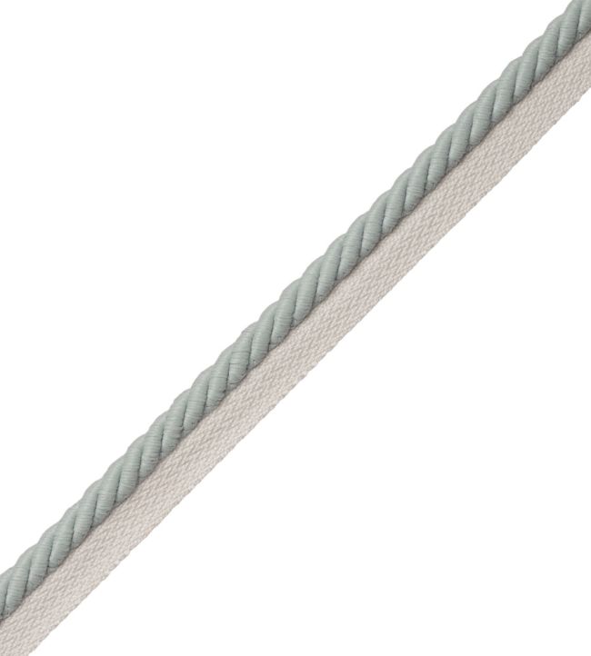 3/8" Saisons Cord With Tape Trimming by Samuel & Sons Mist