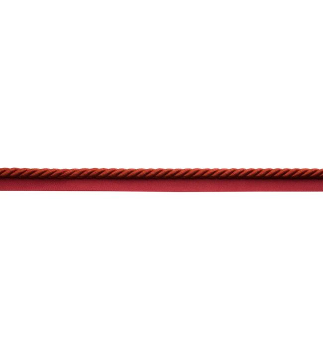 3/8" Sophie Cord with Tape Trimming by Samuel & Sons Currant