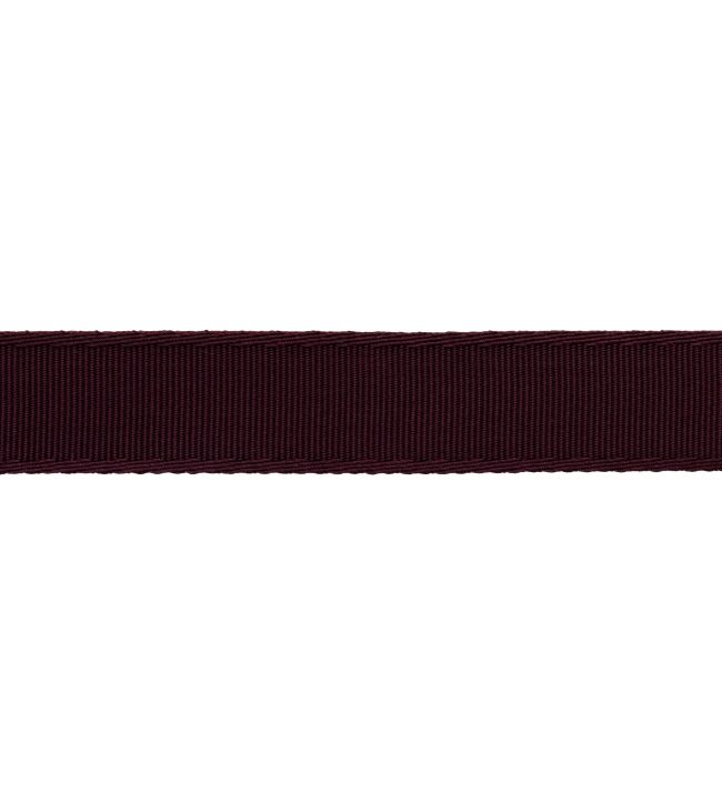 38mm Francoise Border Trimming by Samuel & sons Aubergine