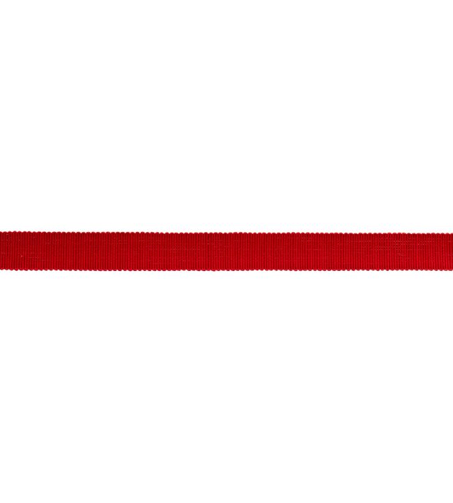 5/8 French Grosgrain Ribbon Trimming by Samuel & sons Crimson