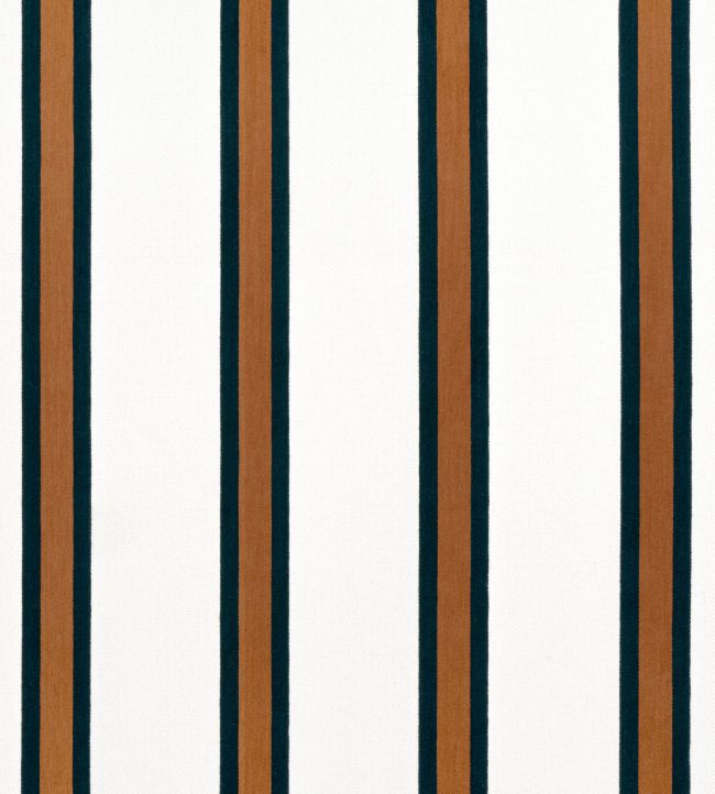 Abito Stripe Fabric by Thibaut Copper