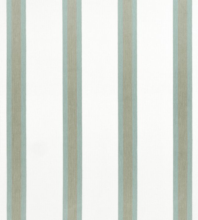 Abito Stripe Fabric by Thibaut Seafoam
