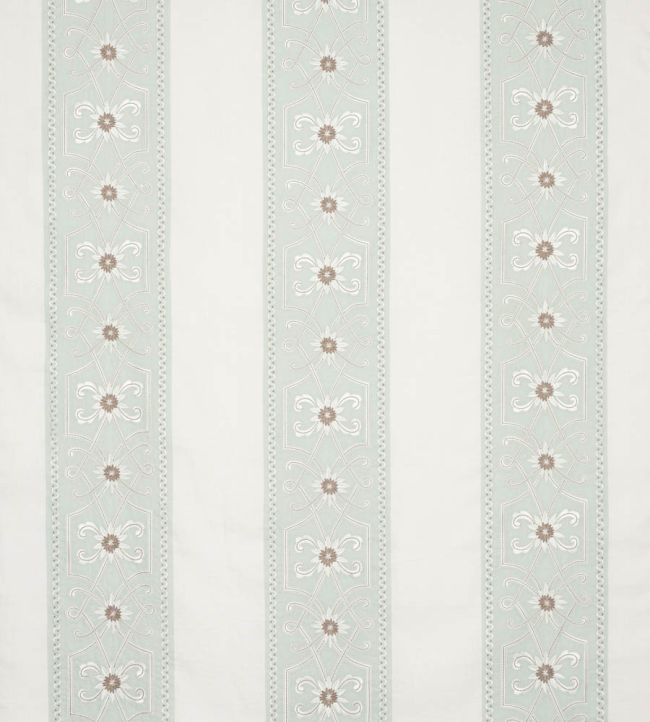 Able Stripe Fabric by Colefax And Fowler Celadon